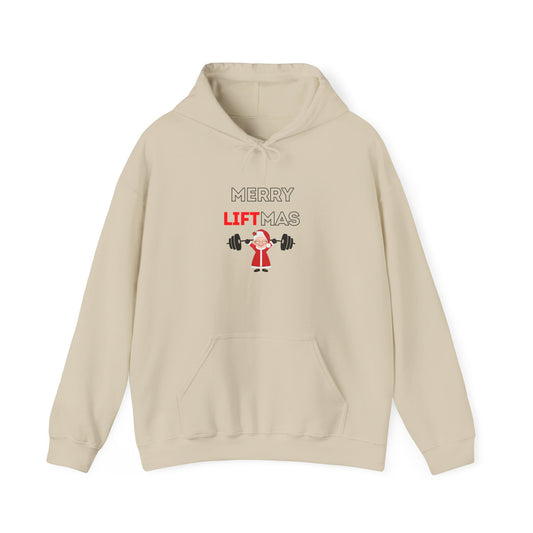 Merry LiftMas - For Her Hoodie Christmas Sweatshirt